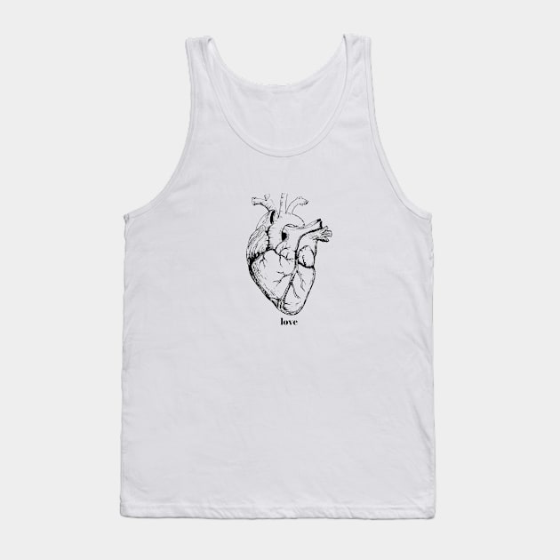 Love Tank Top by Imagination